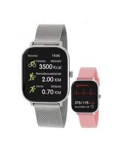 De gros ⭐ Marea Smartwatch B58009/3 Argent Couleur Argent 🎉