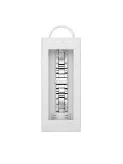 De gros ⭐ Michael Kors Bracelet de remplacement pour Apple ⌚ Watch MKS8006 Argent Couleur Argent 🤩