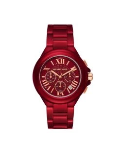 Top 10 ⌛ Michael Kors Montre Camille MK7304 Rouge Couleur Rouge 🔔