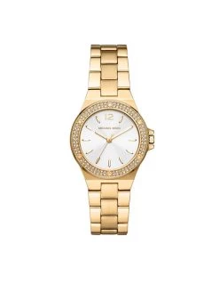 Tout neuf ✔️ Michael Kors Montre Lennox MK7278 Or Couleur Or 🎁