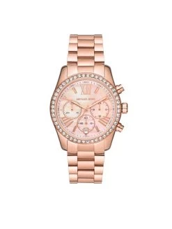 Montres femmes Soldes 2022 21 Coupon 🎁 Michael Kors Montre Lexington MK7242 Rose Couleur Rose 😍