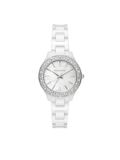 Les meilleures critiques de 🧨 Michael Kors Montre Liliane MK4649 Blanc Couleur Blanc 😍