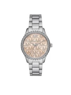 Montres femmes Soldes 2022 13 Meilleure affaire 👏 Michael Kors Montre MK7298 Argent Couleur Argent 😉