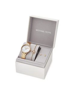 Coupon 🎉 Michael Kors Montre Pyper MK1065SET Or Couleur Or 💯 -Montres femmes Soldes 2022 michael kors montre pyper mk1065set or 3