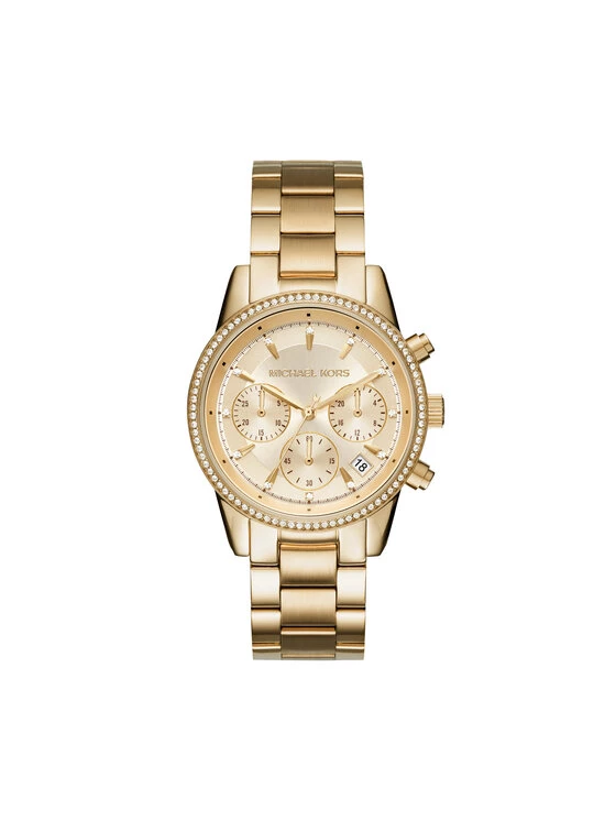 Tout neuf 🌟 Michael Kors Montre Ritz MK6356 Or Couleur Or ✨ 1 Tout neuf 🌟 Michael Kors Montre Ritz MK6356 Or Couleur Or ✨