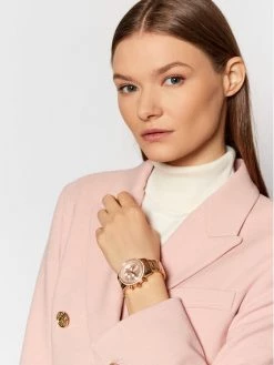 Budget 🤩 Michael Kors Montre Ritz MK6357 Or Couleur Or 💯 -Montres femmes Soldes 2022 michael kors montre ritz mk6357 or 2