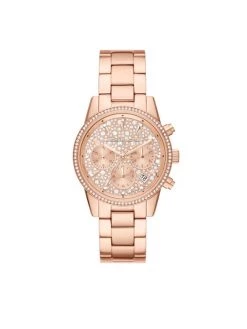 Vente flash 😉 Michael Kors Montre Ritz MK7302 Rose Couleur Rose ❤️