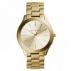 Promo 😍 Michael Kors Montre Slim Runway MK3179 Or Couleur Or ⭐