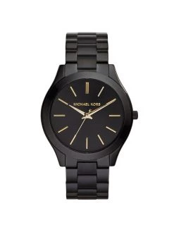 Offres ⭐ Michael Kors Montre Slim Runway MK3221 Noir Couleur Noir ⭐