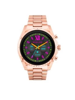 De gros 🧨 Michael Kors Smartwatch Gen 6 Bradshaw MKT5133 Rose Couleur Rose 🛒