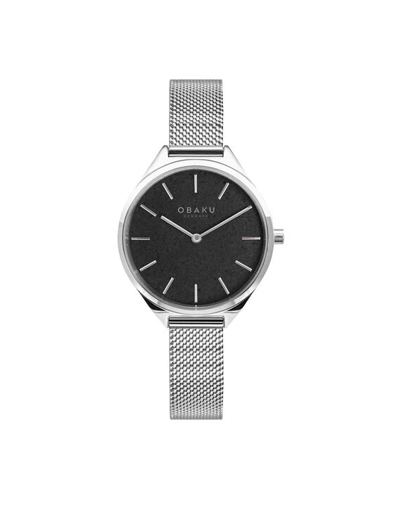 Coupon ⭐ Obaku Montre Kaffe V257LHCNMC Argent Couleur Argent 🤩 1 Coupon ⭐ Obaku Montre Kaffe V257LHCNMC Argent Couleur Argent 🤩