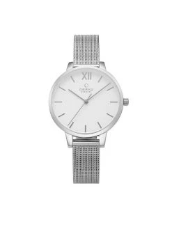 Remise 🤩 Obaku Montre Liv V209LXCIMC Argent Couleur Argent 🥰