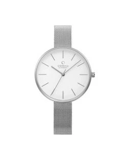 Acheter ❤️ Obaku Montre V211LXCIMC Argent Couleur Argent ✨