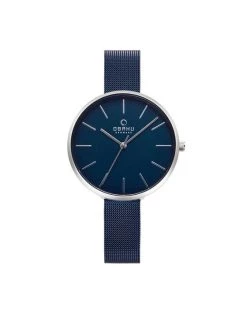 Meilleur prix 🧨 Obaku Montre V211LXCLML Bleu marine Couleur Bleu marine ✔️