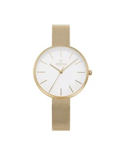 Sortie 🤩 Obaku Montre V211LXGIMG Or Couleur Or 🤩