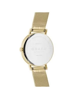 Sortie 😀 Obaku Montre V248LXGIMG Or Couleur Or ✨ -Montres femmes Soldes 2022 obaku montre v248lxgimg or 2