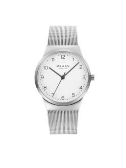 Offres 🧨 Obaku Montre V255LXCIMC Argent Couleur Argent ❤️