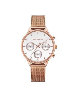 De gros ✔️ Paul Hewitt Montre PH-E-R-W-4S Rose Couleur Rose 🧨