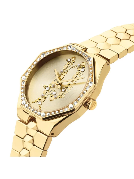 Offres 😍 Police Montre Montaria PEWLG2109602 Or Couleur Or 👏 2 Offres 😍 Police Montre Montaria PEWLG2109602 Or Couleur Or 👏 – Image 2