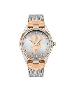 Nouveau ⭐ Police Montre Pingua PL.16029MSTR-13MM Argent Couleur Argent 🔔