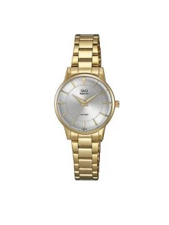 Meilleure vente ⭐ Q&Q Montre S399-001 Or Couleur Or 😉