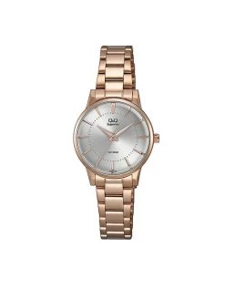 Meilleur prix 😀 Q&Q Montre S399-011 Or Couleur Or 😍