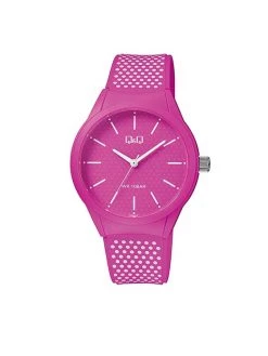 Grosses soldes 👏 Q&Q Montre VR28-042 Rose Couleur Rose 😉