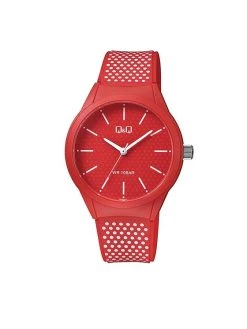 Meilleure affaire 😉 Q&Q Montre VR28-043 Rouge Couleur Rouge 😉