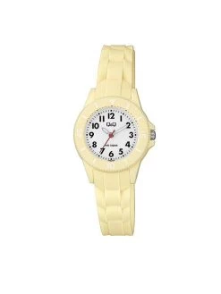 Le moins cher ⭐ Q&Q Montre VS66008 Jaune Couleur Jaune ✔️