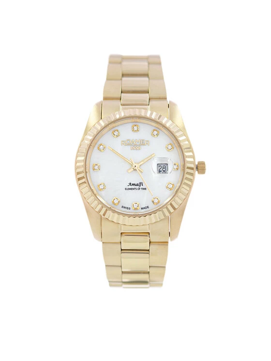 Top 10 😀 Roamer Montre Amalfi 852844 48 89 20 Or Couleur Or ✔️ 1 Top 10 😀 Roamer Montre Amalfi 852844 48 89 20 Or Couleur Or ✔️