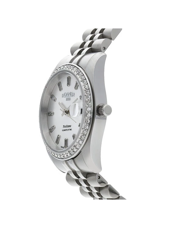 Top 10 👏 Roamer Montre Positano 853858 41 19 20 Argent Couleur Argent ❤️ 2 Top 10 👏 Roamer Montre Positano 853858 41 19 20 Argent Couleur Argent ❤️ – Image 2