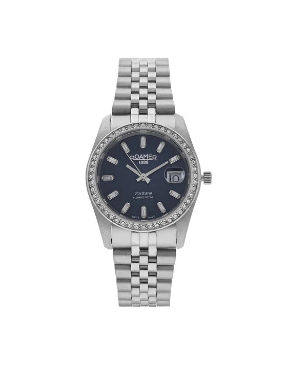 Meilleure vente 🥰 Roamer Montre Positano 853858 41 49 20 Argent Couleur Argent 💯 1 Meilleure vente 🥰 Roamer Montre Positano 853858 41 49 20 Argent Couleur Argent 💯