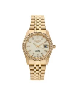 Meilleure affaire ⭐ Roamer Montre Positano 853858 48 39 20 Or Couleur Or ✨