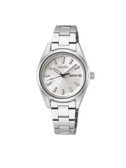 Meilleur prix 😀 Seiko Montre Classic SUR349P1 Argent Couleur Argent 🌟