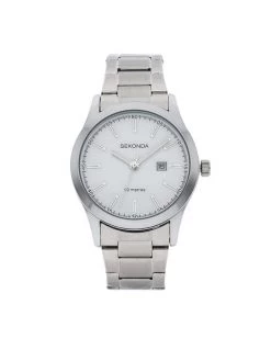 Tout neuf 💯 Sekonda Montre 40363 Argent Couleur Argent ❤️
