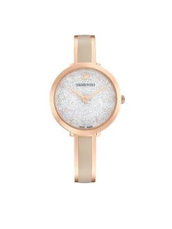 Meilleure vente 👏 Swarovski Montre Crystalline Delight 5642218 Or Couleur Or 🤩