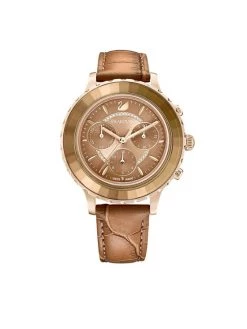 Top 10 🔥 Swarovski Montre Octea Lux Chrono 5632260 Marron Couleur Marron 🌟