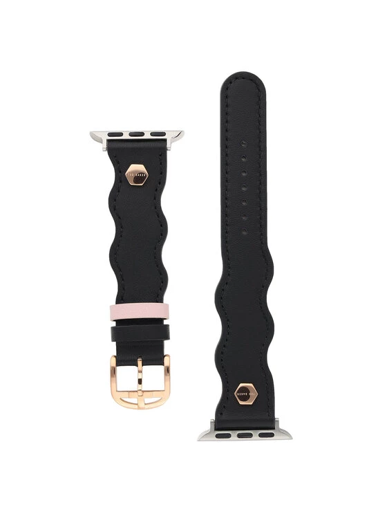 Coupon 🧨 Ted Baker Bracelet de remplacement pour Apple ⌚ Watch BKS38F105 Noir Couleur Noir 😍 2 Coupon 🧨 Ted Baker Bracelet de remplacement pour Apple ⌚ Watch BKS38F105 Noir Couleur Noir 😍 – Image 2