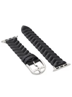 Promo 🔥 Ted Baker Bracelet de remplacement pour Apple ⌚ Watch BKS38F110 Noir Couleur Noir 🥰