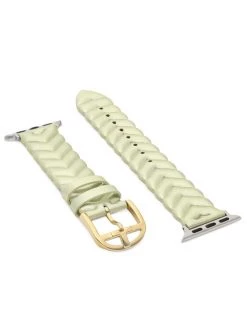 Grosses soldes 🛒 Ted Baker Bracelet de remplacement pour Apple ⌚ Watch BKS38F114B0 Or Couleur Or 🥰