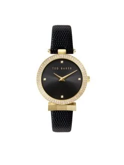 Meilleure vente 🔔 Ted Baker Montre Bow BKPBWS211 Noir Couleur Noir 🎉