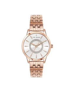 Grosses soldes 🛒 Ted Baker Montre Glitzi BKPFZF127 Or Couleur Or 🎉