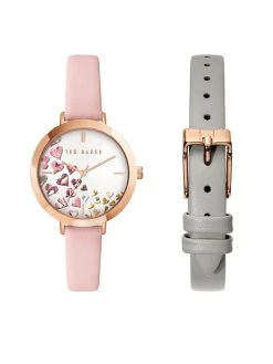 Le moins cher 😉 Ted Baker Montre Ladies BKG027500 Rose Couleur Rose 😀