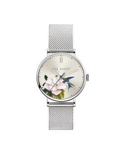 Les meilleures critiques de 🎉 Ted Baker Montre Phylipa Flowers BKPPFF902 Argent Couleur Argent 🔥