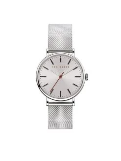 De gros 🎁 Ted Baker Montre Phylpin BKPPHF920 Argent Couleur Argent 💯