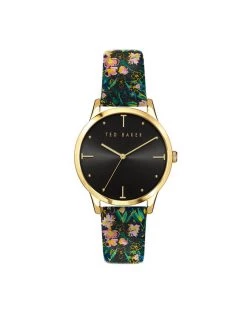 Sortie 😀 Ted Baker Montre Popieya BKPPOS206 Noir Couleur Noir 😉