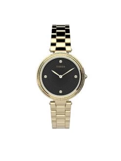 Offres 🤩 Timex Montre City TW2V24100 Or Couleur Or 💯