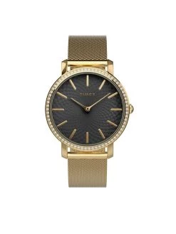 Grosses soldes 👏 Timex Montre City TW2V52300 Or Couleur Or ✨