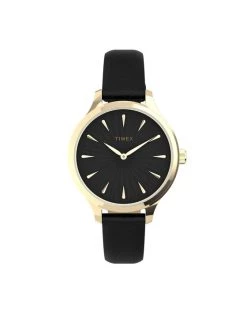 Coupon 🥰 Timex Montre Peyton TW2V06600 Noir Couleur Noir 🧨