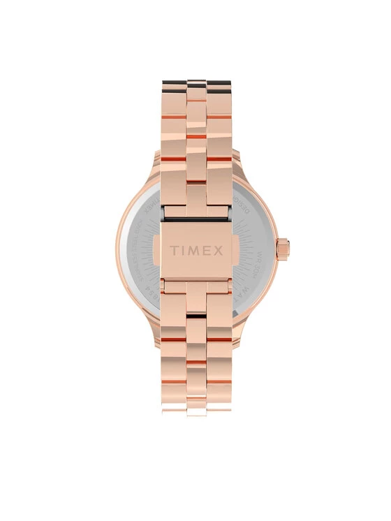 Nouveau 👍 Timex Montre Peyton TW2V23400 Or Couleur Or 🤩 3 Nouveau 👍 Timex Montre Peyton TW2V23400 Or Couleur Or 🤩 – Image 3